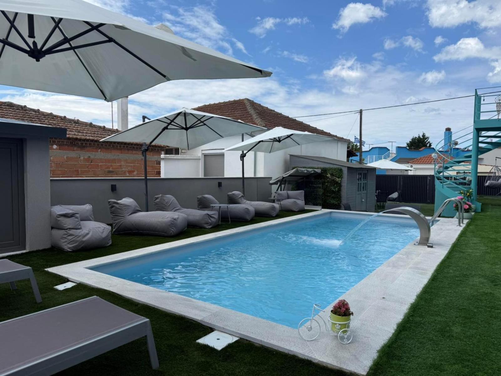 Street 90 Luxury Apartment Keramoti  Exterior photo